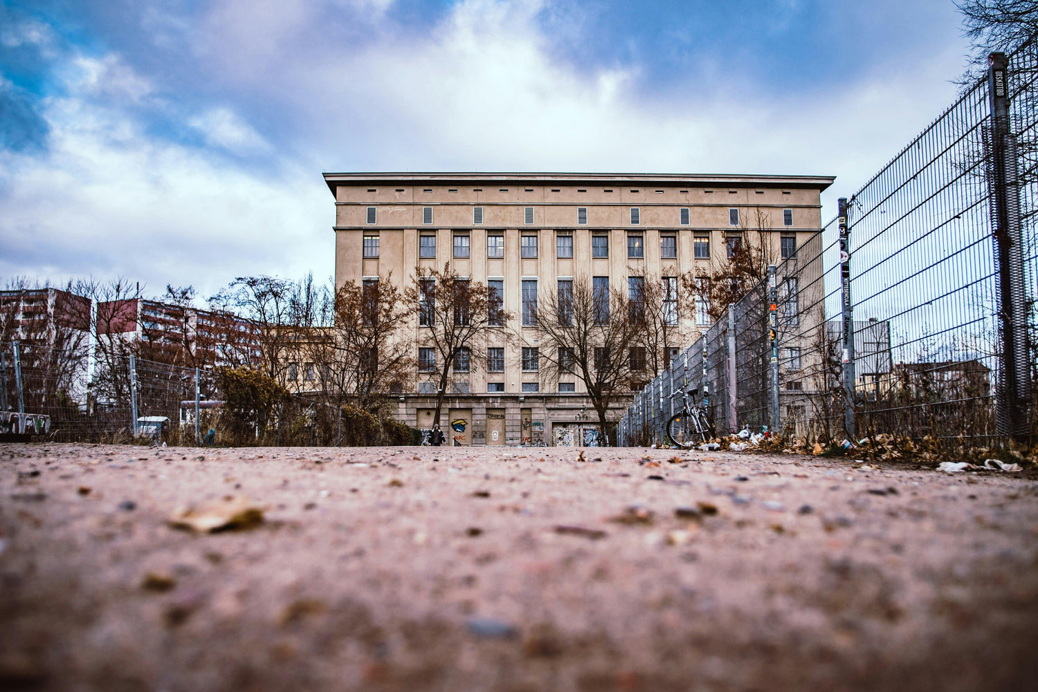Berlin vom bekannten Berliner Club Berghain am tage.