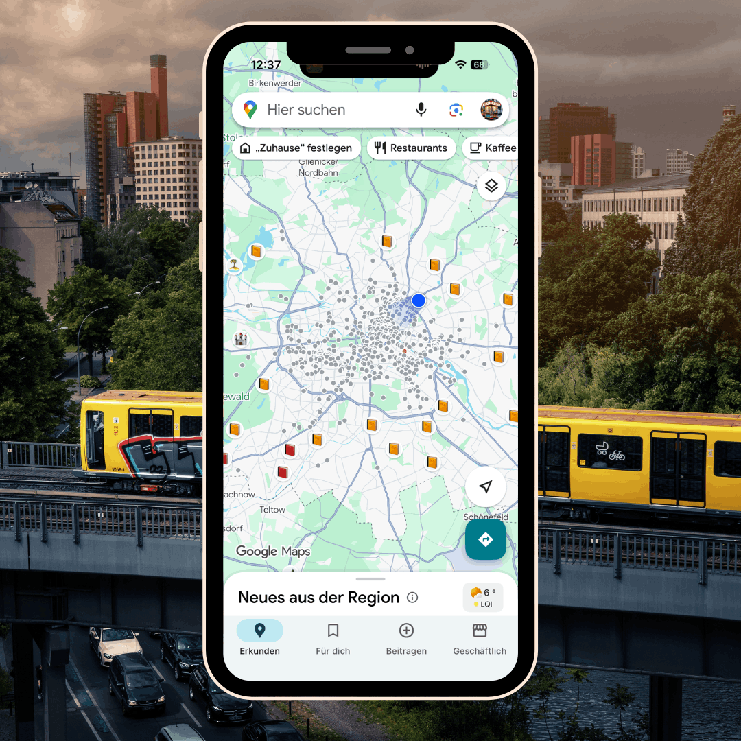 Gliederung vom Berlin Insider Guide mit Tipps