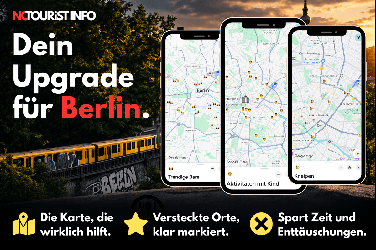 Erklärung zur Nutzung des Guides mit Screenshots und der Nutzung von Google Maps. 