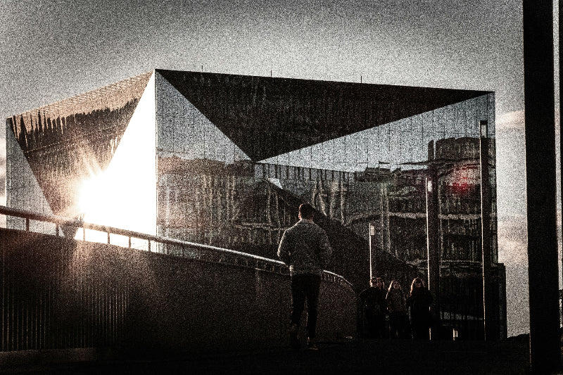 Nachbargebäude vom Berliner Hauptbahnhof. 