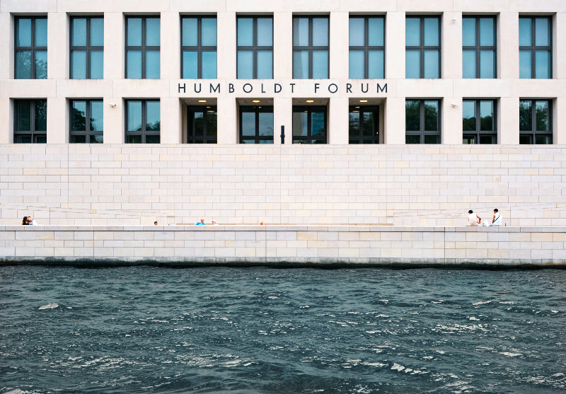 Foto des Humboldt-Forums auf der Museumsinsel in berlin. 