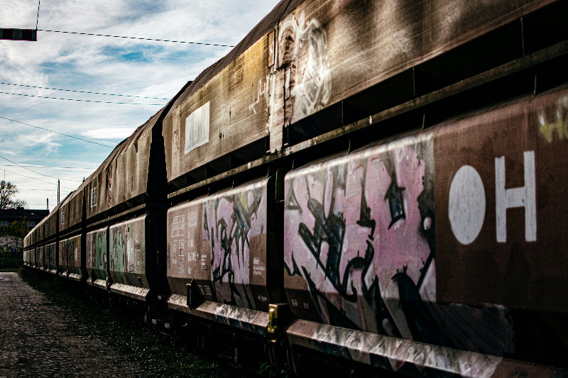 alte Bahn am Lehrter Bahnhof Berlin
