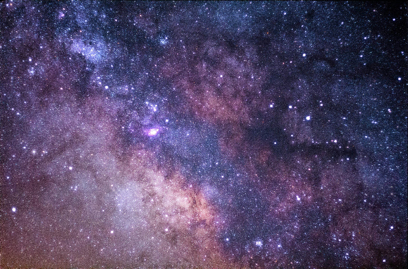Sternbild mit Milchstraße und Universum im Planetarium Berlin. 