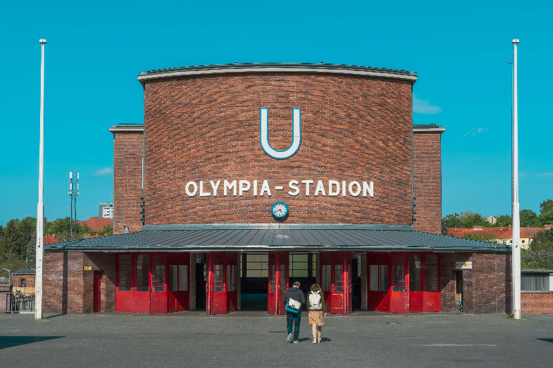 Foto vom U-Bahnhof Olympiastadion in Berlin