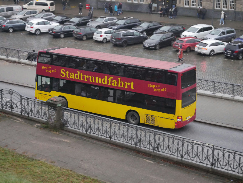 Berlin sightseeing bus für Touristen in Berlin. 