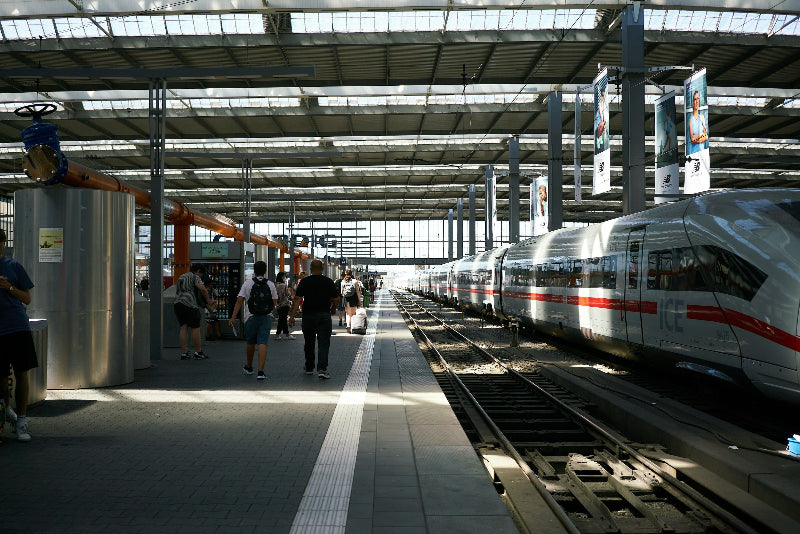 Foto vom Gleis in Berlin-hauptbahnhof 
