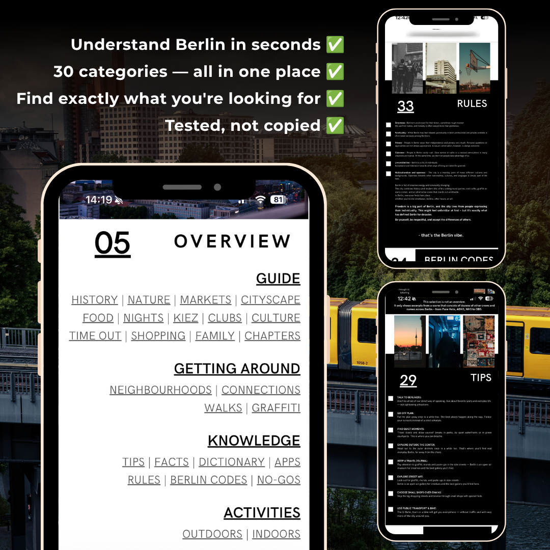 Cell phone with the guide open, showing the table of contents and content from the guide. 